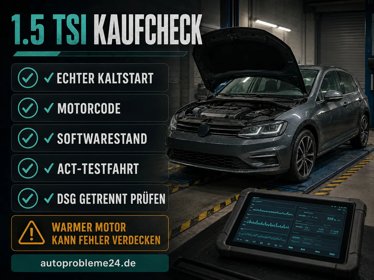 VW 1.5 TSI Gebrauchtwagen Kaufcheck