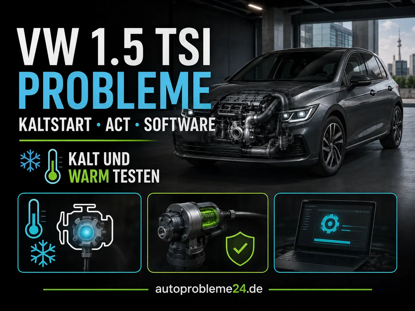 VW 1.5 TSI Probleme mit Kaltstart-Ruckeln, ACT und Softwarestand